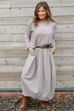 Branwen Belted Needlecord Skirt Mocha Mocha - Branwen Belted Needlecord Skirt Mocha