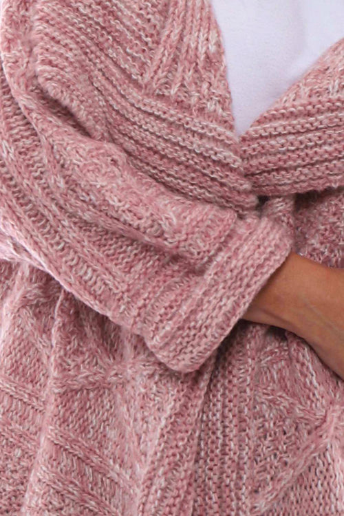 Chica Knitted Cardigan Pink - Image 2