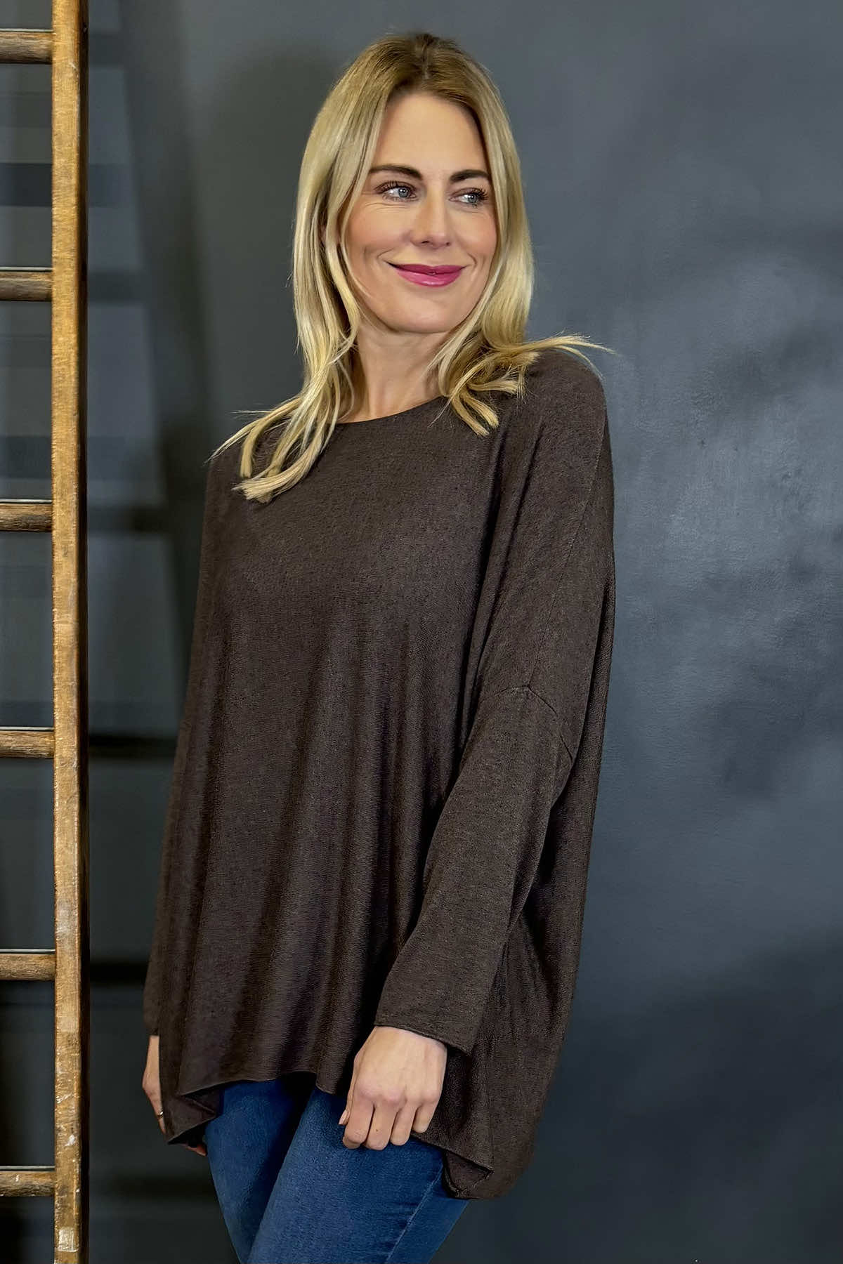 Lillian Jumper Cocoa