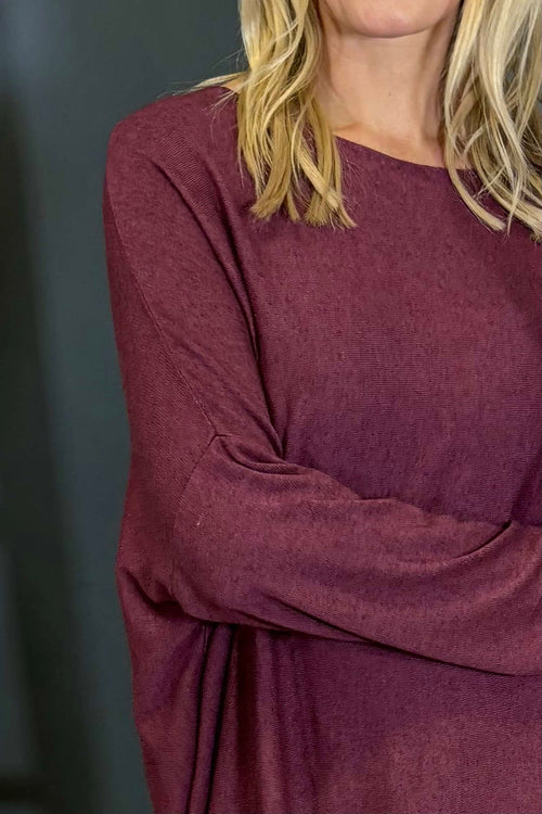 Lillian Jumper Wine - Image 3