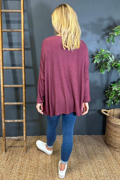 Lillian Jumper Wine - Image 4