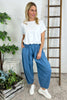 Ratana Linen Trousers Blue