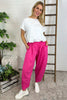 Ratana Linen Trousers Fuchsia
