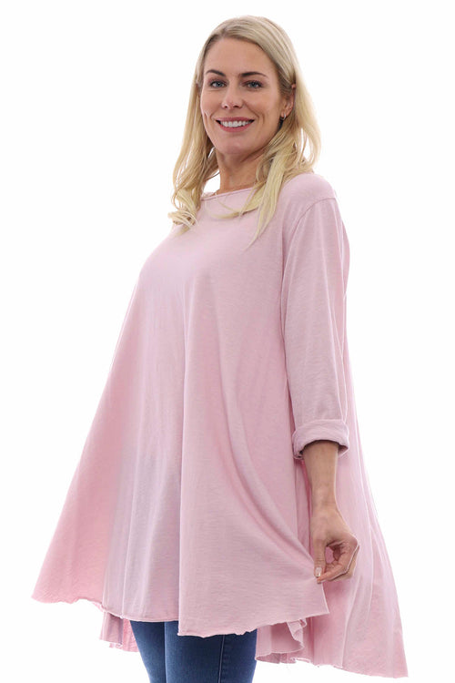 Portofino Cotton Tunic Pink - Image 3