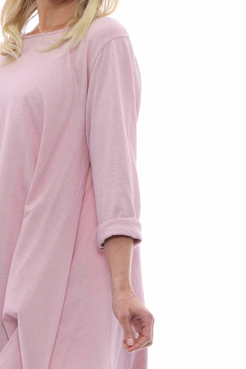 Portofino Cotton Tunic Pink - Image 5