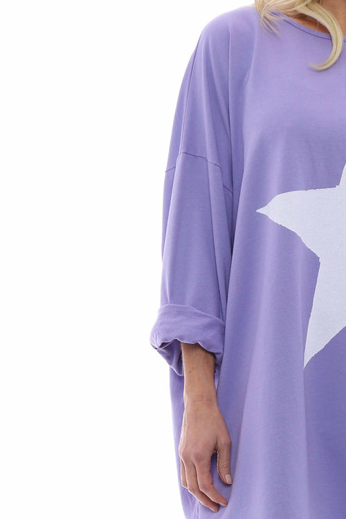 Stanton Star Cotton Top Light Purple - Image 3