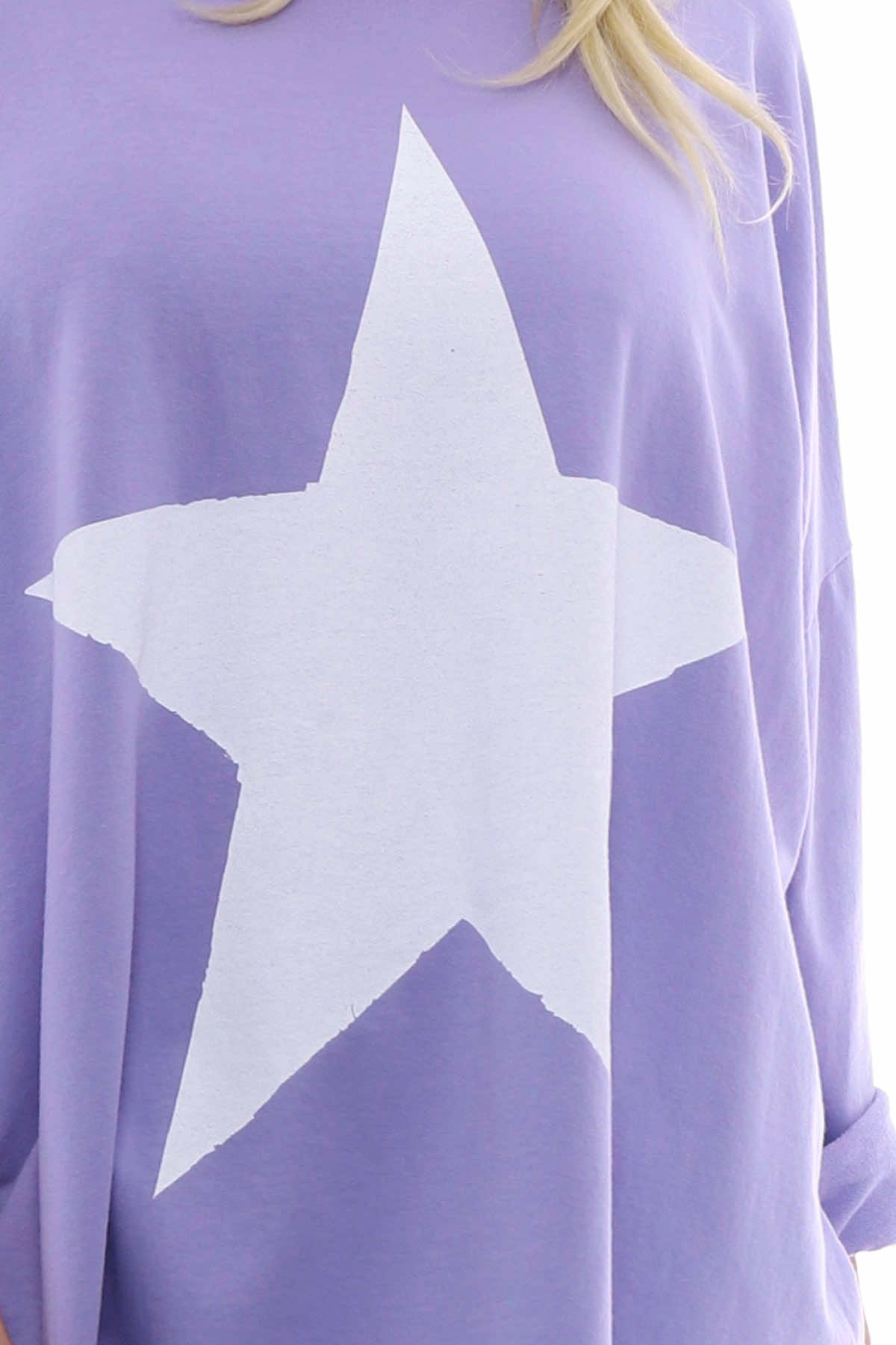 Stanton Star Cotton Top Light Purple