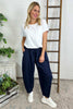 Ratana Linen Trousers Navy