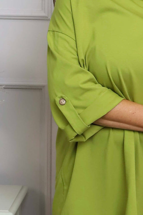 Raleigh Cowl Cotton Top Green - Image 3