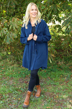 Wendy Needlecord Shirt Navy Navy - Wendy Needlecord Shirt Navy
