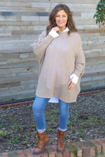 Lauren Knitted Jumper Mocha Mocha - Lauren Knitted Jumper Mocha