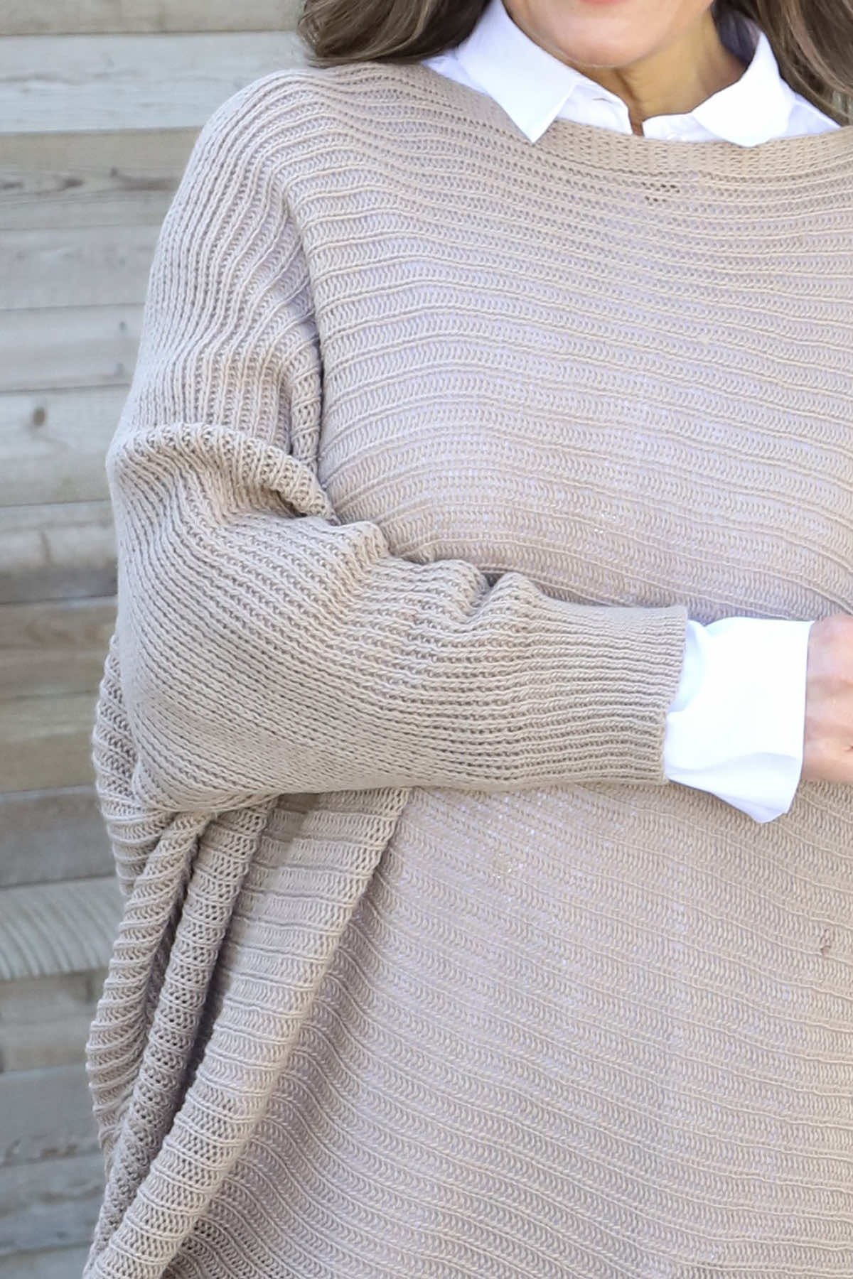 Lauren Knitted Jumper Mocha