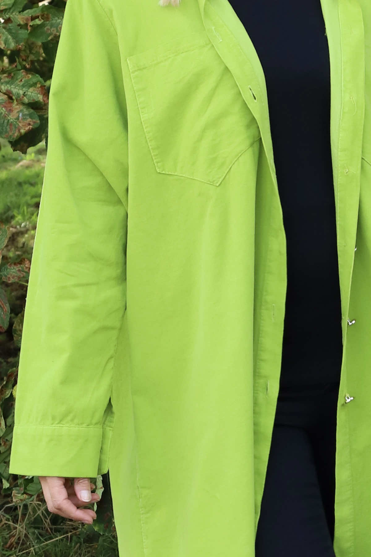 Wendy Needlecord Shirt Green