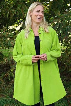 Wendy Needlecord Shirt Green