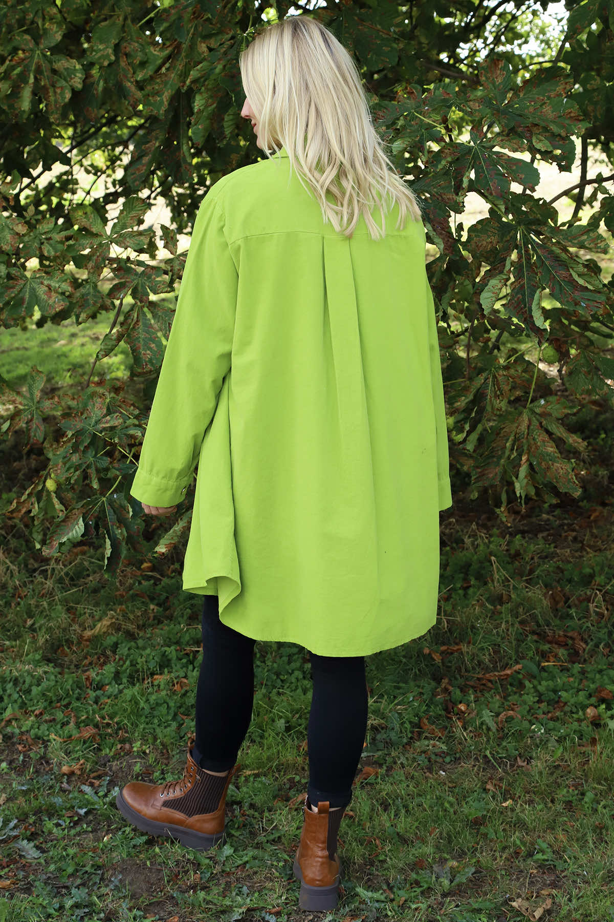 Wendy Needlecord Shirt Green