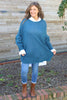 Lauren Knitted Jumper Teal