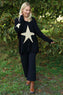 Paige Star Knitted Jumper Black