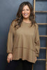 Eugenie Cotton Top Camel