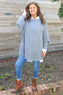 Lauren Knitted Jumper Mid Grey