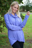 Santana Knitted Scarf Top Lilac