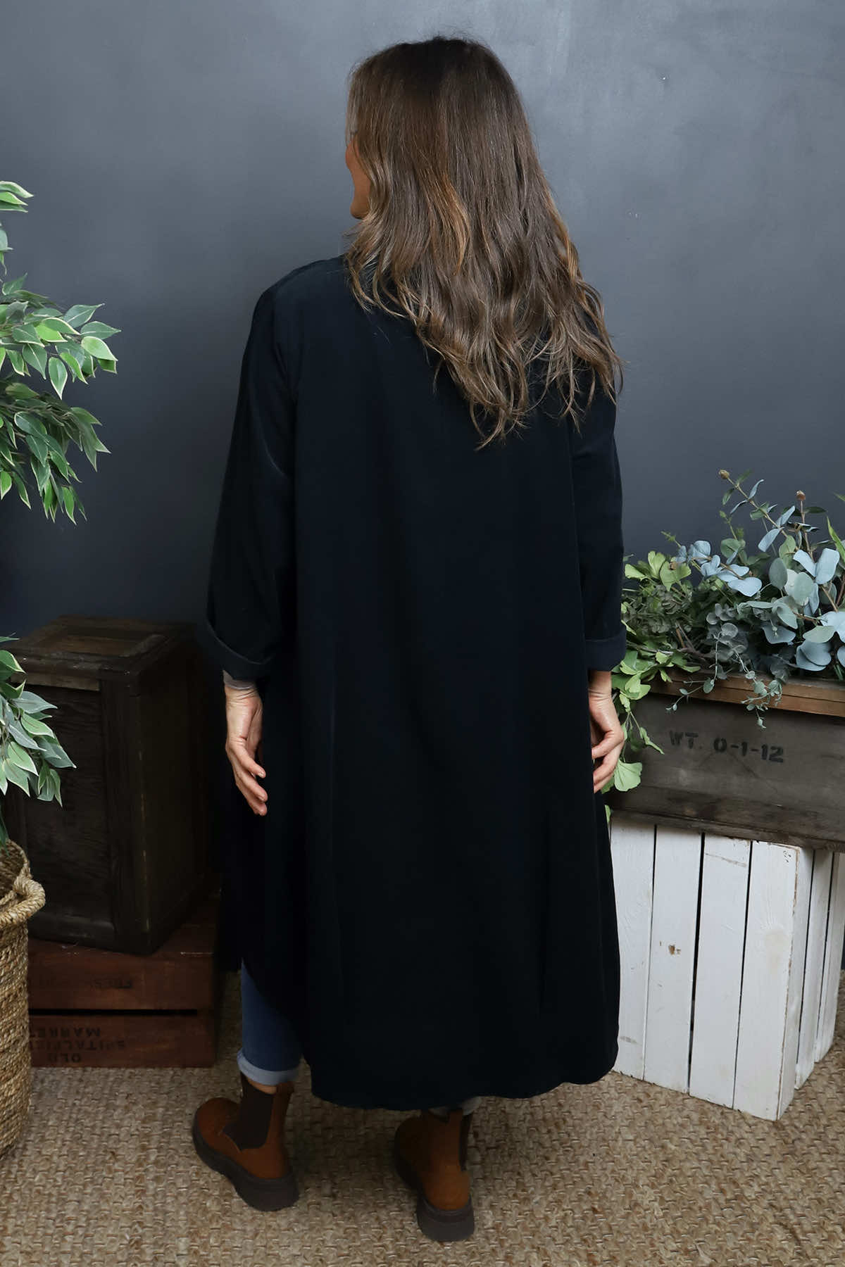 Lacinda Needlecord Jacket Black