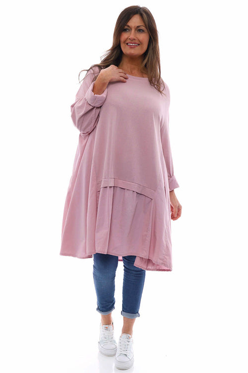 Viola Cotton Tunic Pink - Image 2