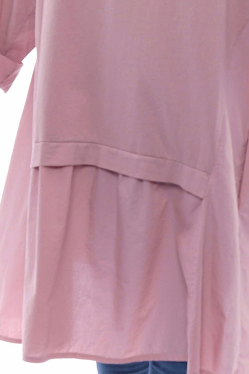 Viola Cotton Tunic Pink - Image 3