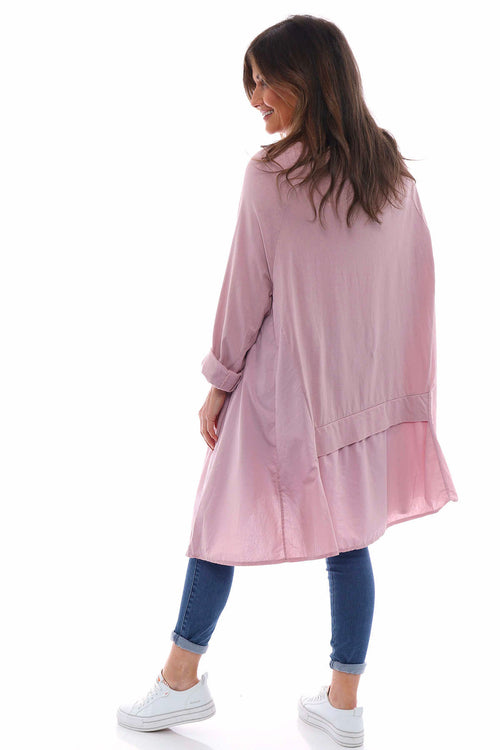 Viola Cotton Tunic Pink - Image 6