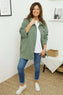 Lacey Cotton Jacket Khaki