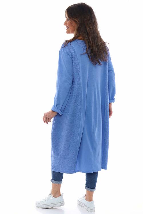Denby Cotton Dress Powder Blue - Image 7