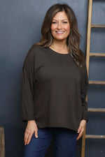 Erin Cotton Top Cocoa Cocoa - Erin Cotton Top Cocoa