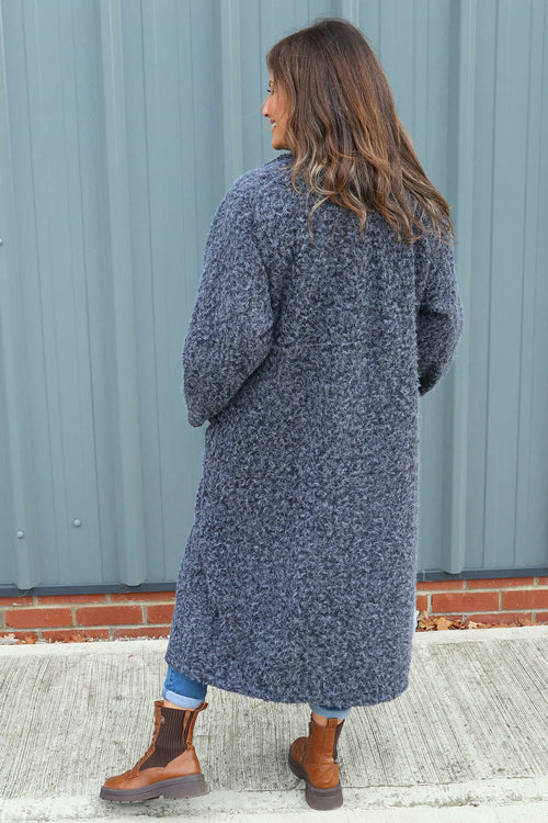 Stefania Coat Dark Blue - Image 4