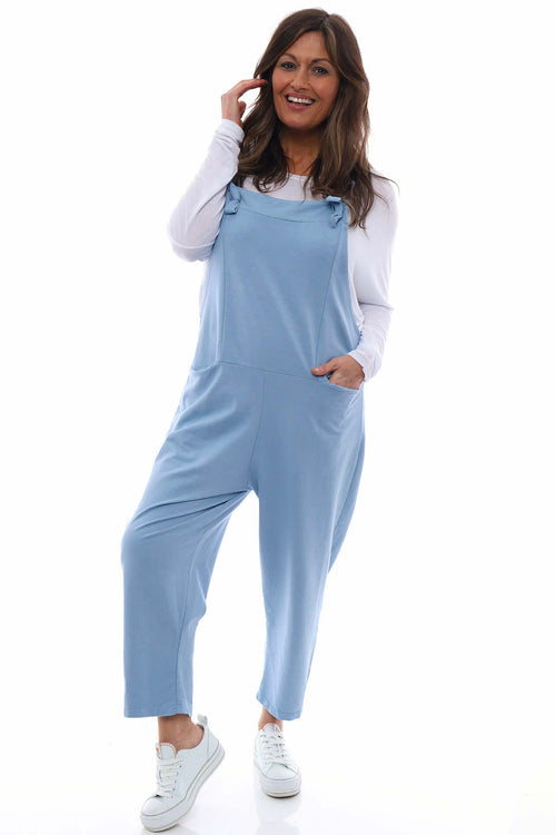 Pabo Jersey Dungarees Light Blue - Image 3