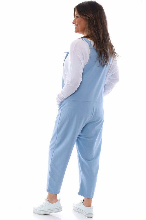 Pabo Jersey Dungarees Light Blue - Image 6