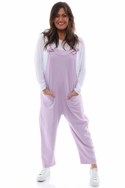Pabo Jersey Dungarees Lilac - Image 1