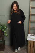 Penny Cotton Dress Black Black - Penny Cotton Dress Black