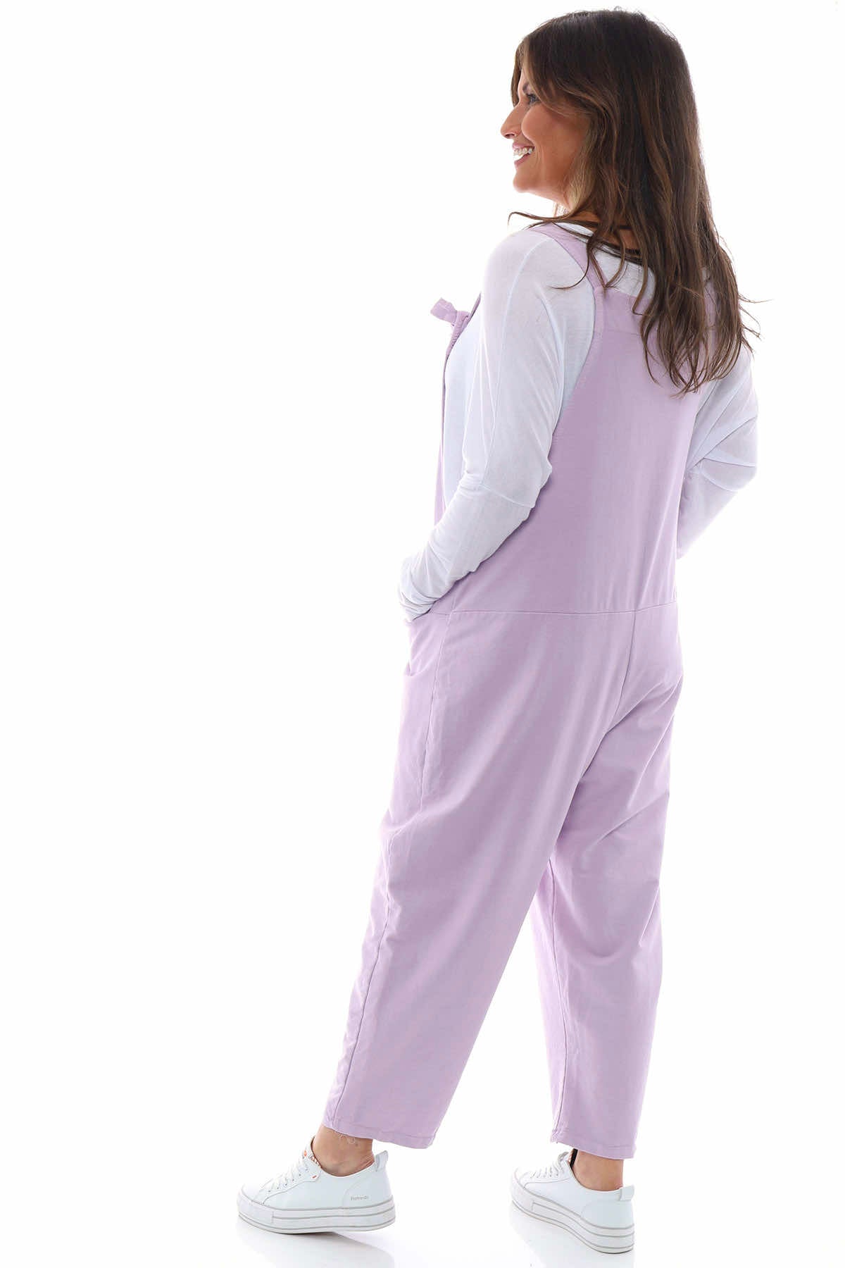 Pabo Jersey Dungarees Lilac