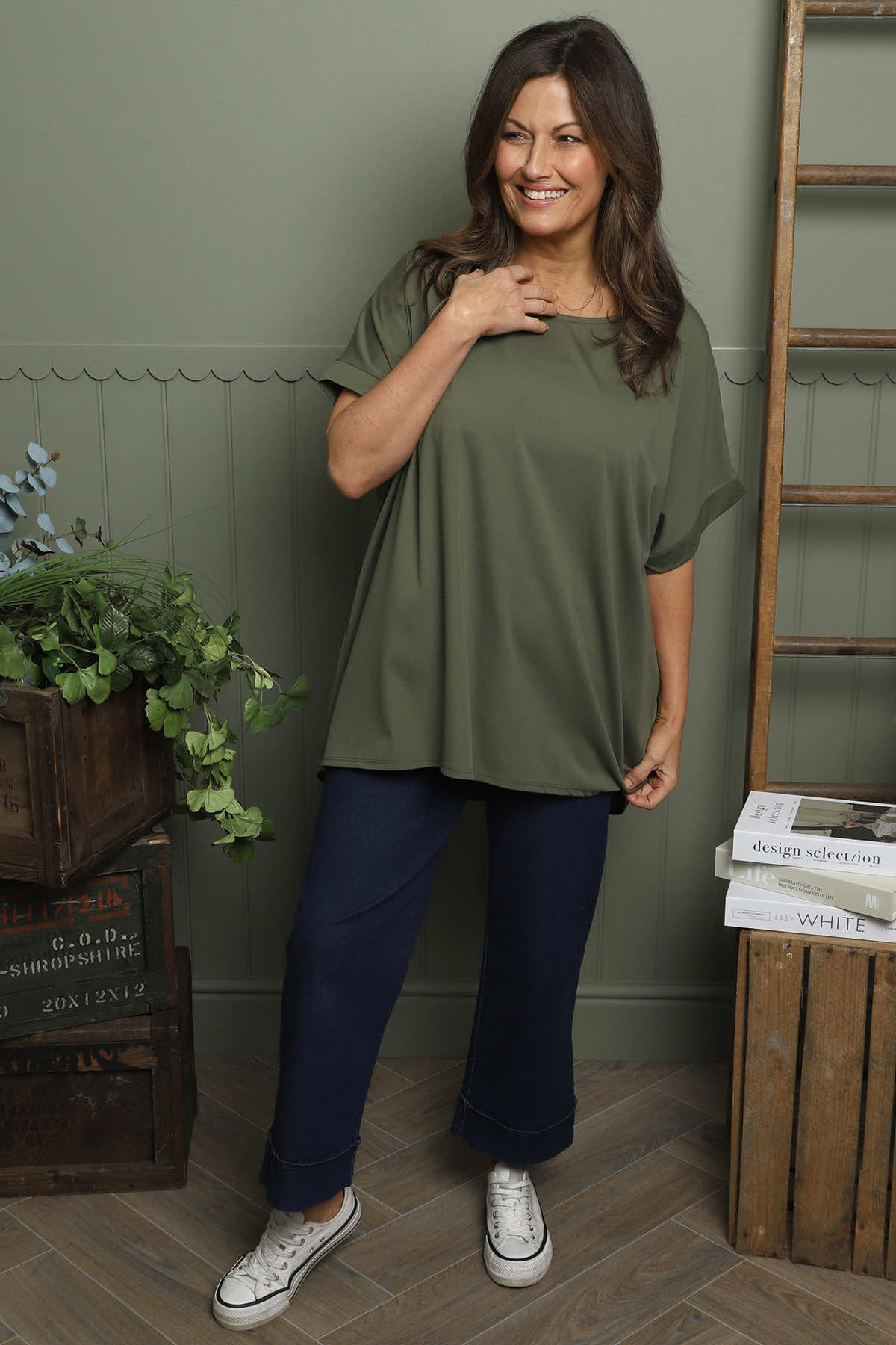 Patti Top Khaki