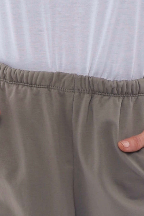 Kensley Cotton Pants Mocha - Image 2