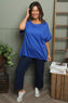 Patti Top Cobalt