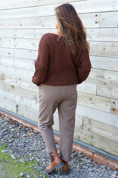 Morag Trousers Cocoa - Image 6