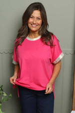 Delma Top Fuchsia Fuchsia - Delma Top Fuchsia