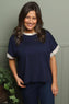 Delma Top Navy