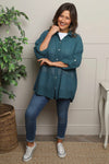 Anisha Cotton Shirt Teal