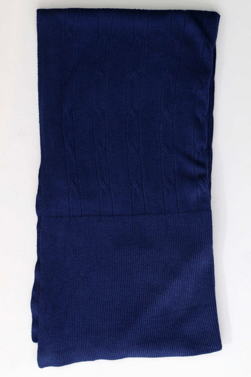 Mary Scarf Navy - Image 4