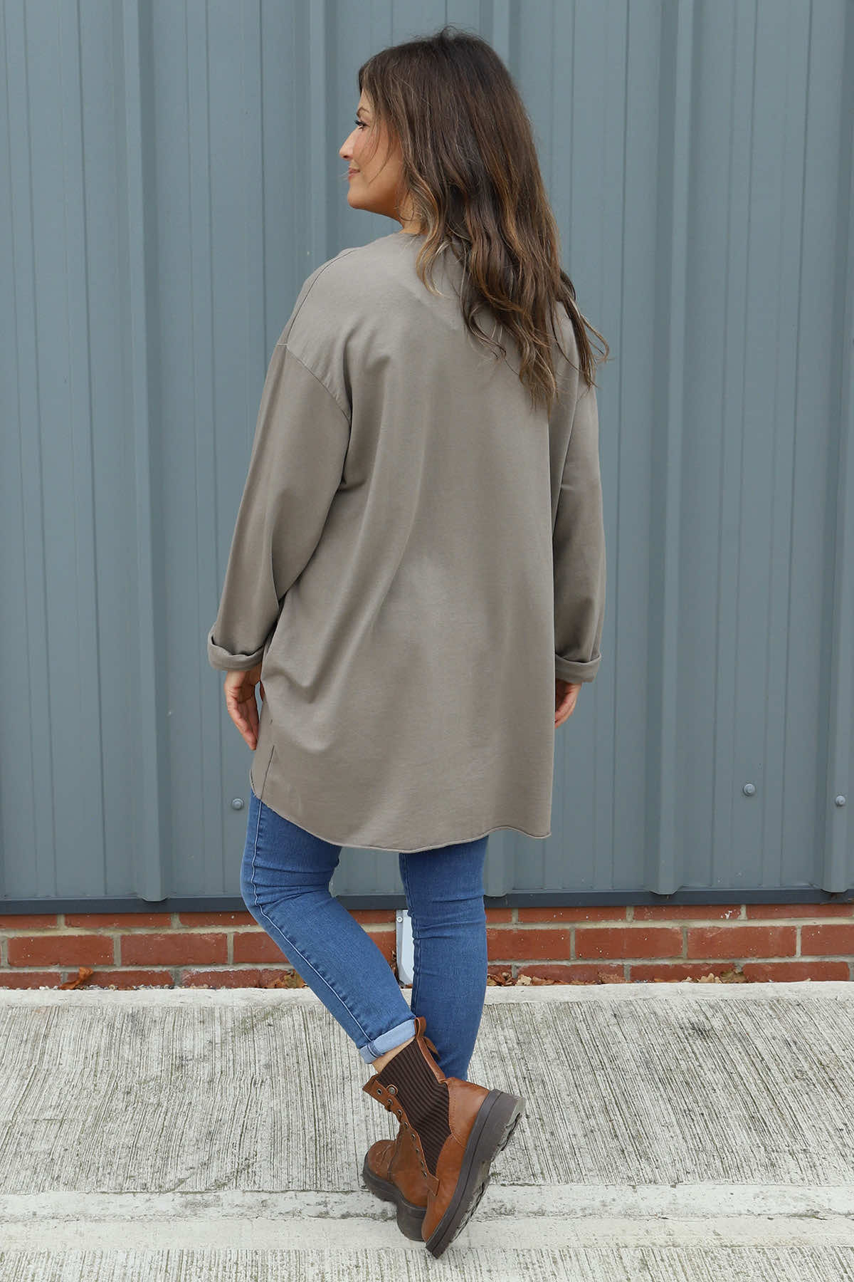 Saphira Cotton Top Mocha