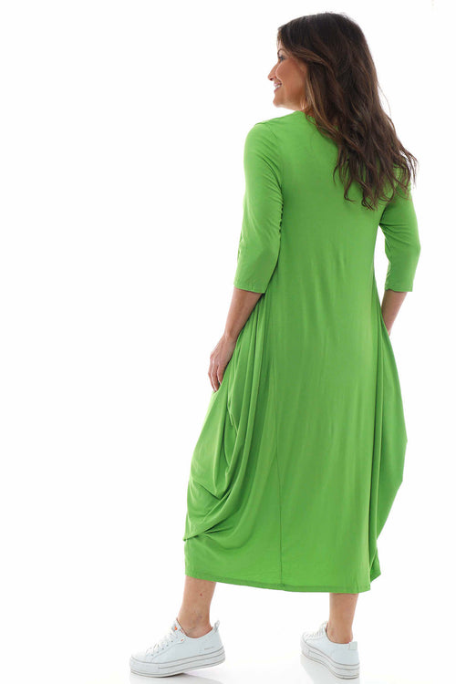 Boswin Dress Lime - Image 6
