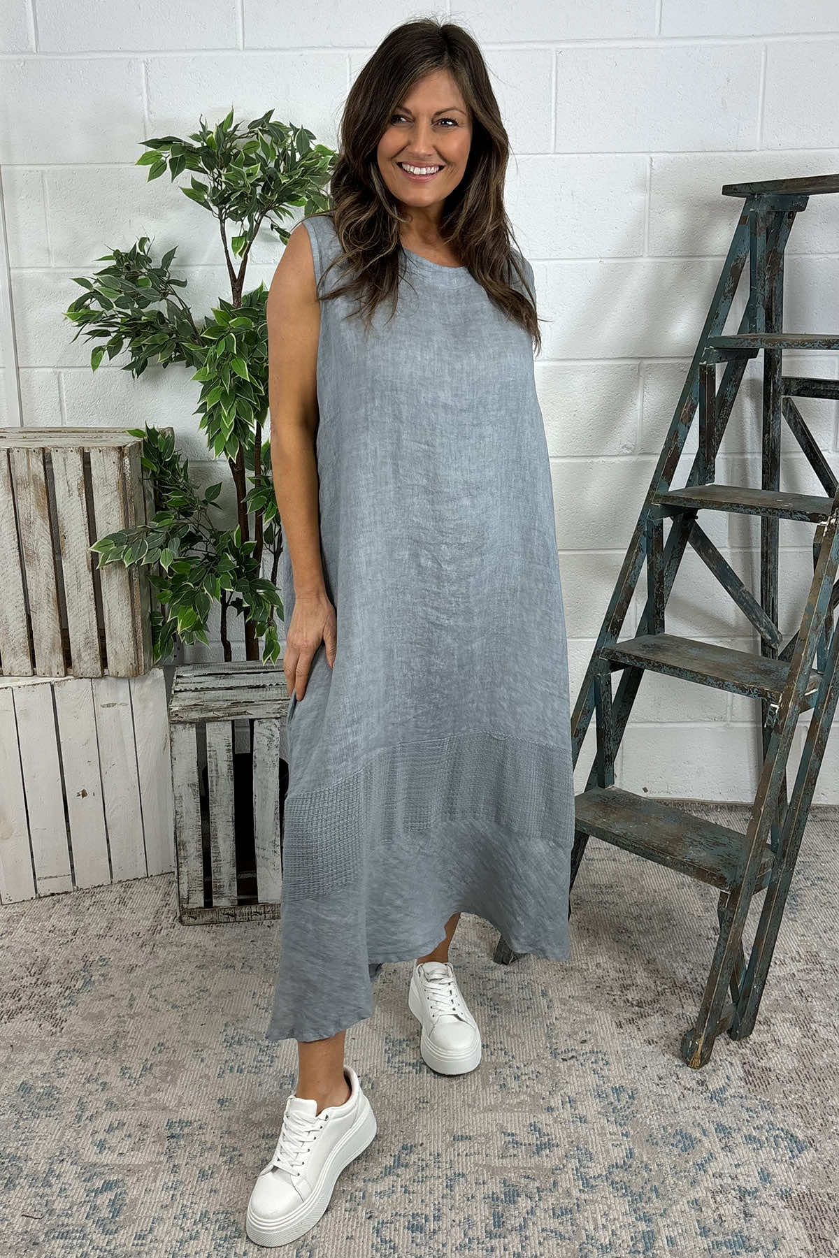 Elvira Co-ord Set Mid Grey