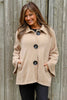 Marzia Textured Button Jacket Camel