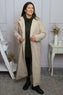 Lexie Boucle Coat Stone